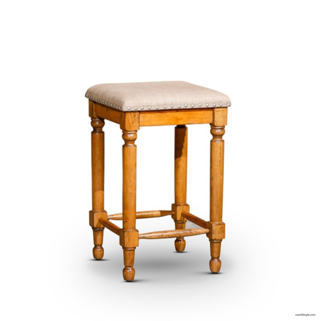 Indoor Living Emerald Lake Backless Stool