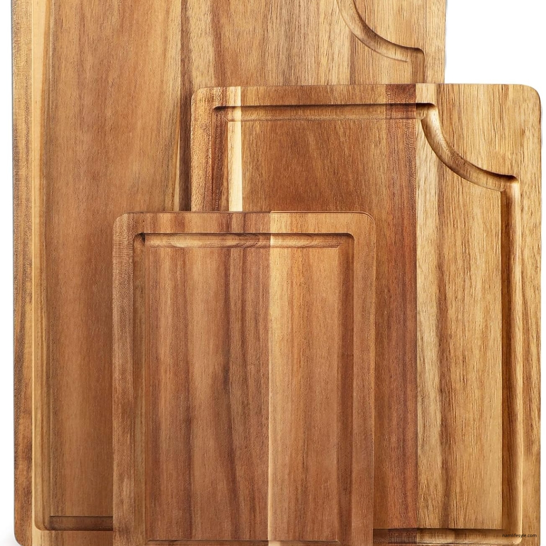 Set Acacia cutting board 