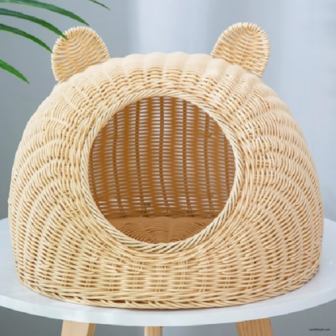 Summer Basket cat bed