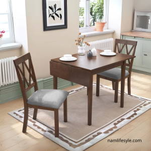 Kitchen Dinning Set with drop leaf table