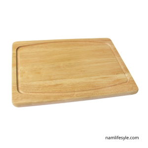Rect. cutting board with new groove. 