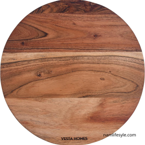 Round acacia board 